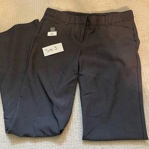 Grey slacks size 3